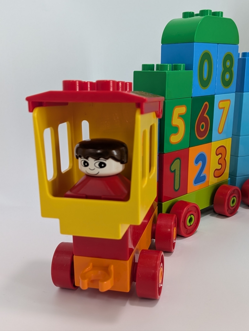 Lego Duplo Blocks Number Train and Other Blocks